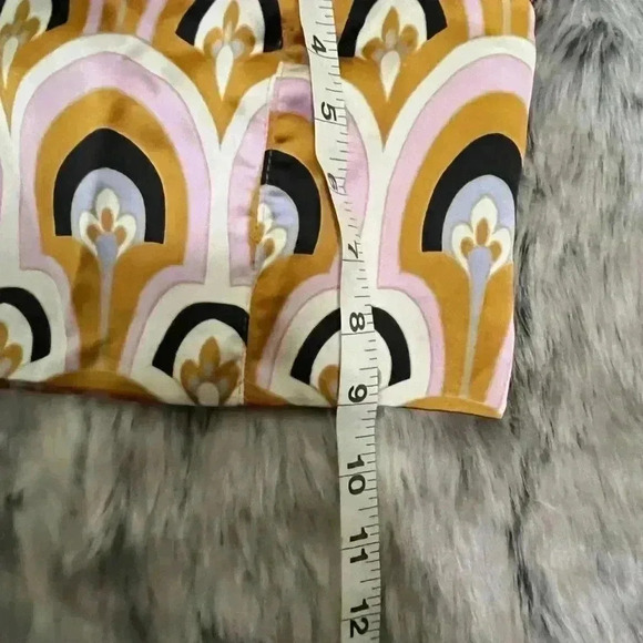 House of Harlow 1960 art deco print crop top sz XS - Picture 5 of 8